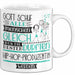 Hip-Hop-Produzentin Geschenk Becher Tasse Gott Schuf Alle Menschen Gleich Nur Die Besten Durfeten Hip-Hop-Produzentin Werden Geschenkidee Lustig Weiß Trendation