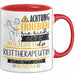 Reittherapeutin Tasse Geschenk Lustiger Spruch Bitte Erheben Sie Sich Seine Majestät Die Reittherapeutin Betritt Den Raum Rot Trendation