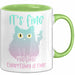 Katzen-Liebhaber Tasse Geschenk Stress It'S Finde I'M Fine Everything Is Fine Becher Grün Trendation