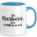 Barbara Tasse Ich Barbara, Bin Vollkommen Geschenk Blau Trendation