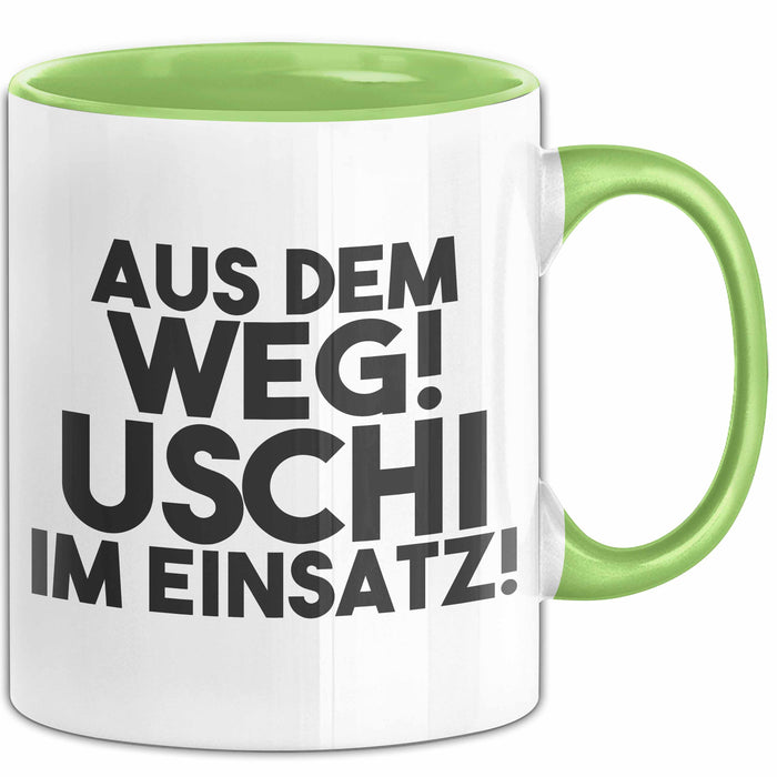 Uschi Tasse Aus Dem Weg! Uschi Im Einsatz! Geschenk