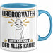 Urgroßvater Tasse Geschenk für Urgroßvater Der Mann Der Alles Kann Geschenkidee zum Geburtstag Blau Trendation