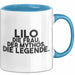 Lilo Tasse Lilo – Die Frau. Der Mythos. Die Legende. Geschenk Blau Trendation