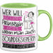 Sounddesignerin Tasse Geschenk Spruch Wer Will Schon Prinzessin Sein Wenn Man Auch Sounddesignerin Sein Kann Grün Trendation