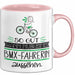 BMX-Fahrerin Geschenk Tasse So Gut Kann Nur Eine BMX-Fahrerin Aussehen Geschenkidee Geburtstag Weihnachten Lustig Rosa Trendation