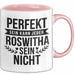 Roswitha Tasse Geschenk Perfekt Sein Kann Jeder Geschenkidee Geburtstag Rosa Trendation