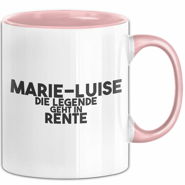 Marie-Luise Tasse Marie-Luise – Die Legende Geht In Rente Geschenk