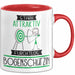 Bogenschützin Tasse Geschenk Becher Stark Attraktiv Furchtlos Bogenschützin Lustige Geschenkidee Rot Trendation