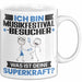 Musikfestival-Besucher Tasse Geschenk für Musikfestival-Besucher Geburtstag Lustiger Spruch Kaffee-Becher Was Ist Deine Superkraft Weiß Trendation