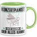 Konzertpianist Tasse Geschenk für Konzertpianist Der Mann Der Alles Kann Geschenkidee zum Geburtstag Grün Trendation