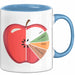 Ernährungsberater Tasse Geschenkidee für Gesundheitsplaner Blau Trendation