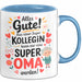 Oma Tasse Geschenkidee Beste Kollegin Oma Geschenk Blau Trendation