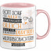Wildtierbeobachterin Geschenk Becher Tasse Gott Schuf Alle Menschen Gleich Nur Die Besten Durfeten Wildtierbeobachterin Werden Geschenkidee Lustig Rosa Trendation