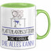 Plattenladenbesitzerin Geschenk Tasse Becher Die Frau Die Allen Kann Geschenkidee für eine Plattenladenbesitzerin Lustig Grün Trendation