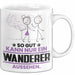 Wanderer Geschenk Tasse So Gut Kann Nur Ein Wanderer Aussehen Geschenkidee Kaffee-Becher Weiß Trendation