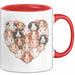 Meerschweinchen Herz Tierliebhaber Tasse Geschenk Lustige Geschenkidee Spruch Rot Trendation