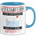 Kitesurferin Und Prinzessin Tasse Geschenk Für Eine Kitesurferin Geburtstag Was Ist Deine Superkraft Blau Trendation