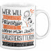 Haustiersitterin Tasse Geschenk Spruch Wer Will Schon Prinzessin Sein Wenn Man Auch Haustiersitterin Sein Kann Weiß Trendation