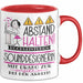 Sounddesignerin Tasse Geschenk Lustig Abstand Halten Hochleistungs-Sounddesignerin Mit Drang Zur Perfektion Bei Der Arbeit Rot Trendation