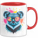 Koala Tier Sonnenbrille Tasse Geschenk Lustige Geschenkidee Spruch Rot Trendation
