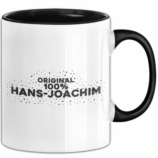 Hans-Joachim Tasse Original 100% Hans-Joachim Geschenk Schwarz Trendation