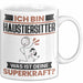 Haustiersitter Tasse Geschenk für Haustiersitter Geburtstag Lustiger Spruch Kaffee-Becher Was Ist Deine Superkraft Weiß Trendation