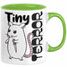 Beste Freundin Tasse Geschenk Tiny Terror Geschenkidee für Kollegin oder Beste Freundin Grün Trendation