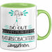 Naturbeobachterin Geschenk Tasse So Gut Kann Nur Eine Naturbeobachterin Aussehen Geschenkidee Geburtstag Weihnachten Lustig Grün Trendation
