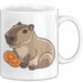 Capybara Tasse Geschenk Lustig Capybara-Liebhaber Weiß Trendation