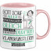 Klangkünstlerin Geschenk Becher Tasse Gott Schuf Alle Menschen Gleich Nur Die Besten Durfeten Klangkünstlerin Werden Geschenkidee Lustig Rosa Trendation