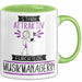 Musikmanagerin Tasse Geschenk Becher Stark Attraktiv Furchtlos Musikmanagerin Lustige Geschenkidee Grün Trendation