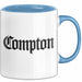 Los Angeles LA Kalifornien USA Tasse Geschenk Lustige Geschenkidee Spruch Compton Blau Trendation