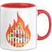 Soßen Enthusiast Tasse Geschenkidee für Geschmacks Fan Rot Trendation