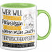 Tierphysiotherapeutin Tasse Geschenk Spruch Wer Will Schon Prinzessin Sein Wenn Man Auch Tierphysiotherapeutin Sein Kann Grün Trendation