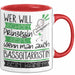 Bassgitarristin Tasse Geschenk Spruch Wer Will Schon Prinzessin Sein Wenn Man Auch Bassgitarristin Sein Kann Rot Trendation