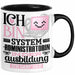 Systemadministratorin Ausbildung Start Geschenk Tasse Ich Bin Systemadministratorin In Der Ausbildung Ich Darf Das Kaffee-Becher Geschenkidee Schwarz Trendation