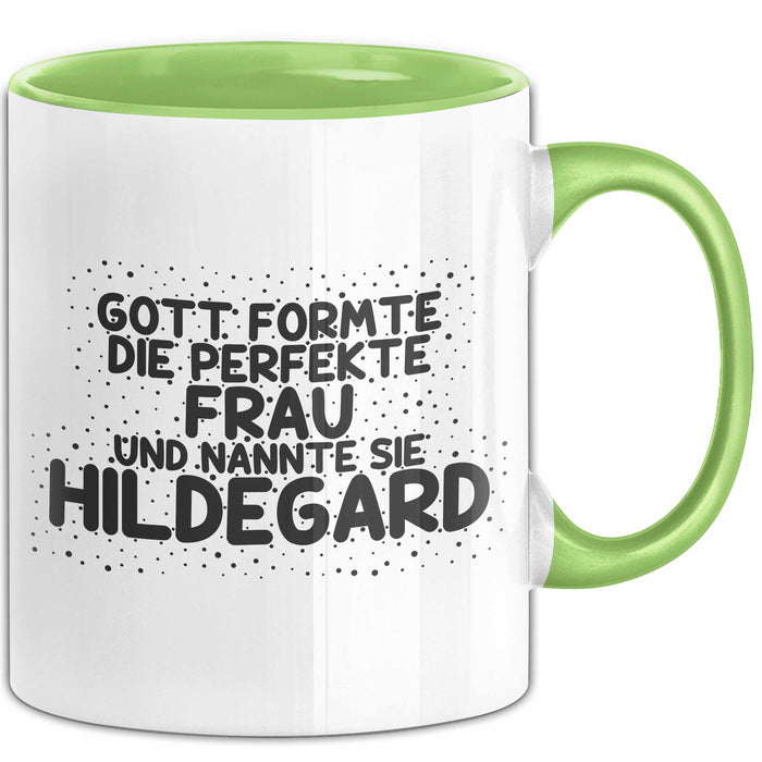 Hildegard Tasse Gott Formte Die Perfekte Frau Und Nannte Sie Hildegard Grün Trendation