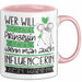 Influencerin Tasse Geschenk Spruch Wer Will Schon Prinzessin Sein Wenn Man Auch Influencerin Sein Kann Rosa Trendation