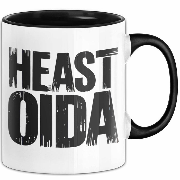 Österreich Wien Wienerisch Tasse Geschenk Lustige Geschenkidee Spruch Heast Oida Trendation