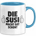 Susi Tasse Geschenk Die Susi Macht Dat Schon Geschenkidee Becher mit Name Blau Trendation