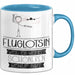 Fluglotsin Weil Es Keinen Schöneren Beruf Gibt Tasse Geschenk für Eine Fluglotsin Lustig Blau Trendation
