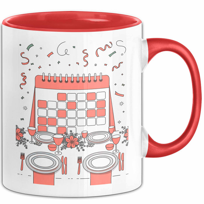 Event Planer Tasse Geschenk Lustige Geschenkidee Spruch Für Party Profis Rot Trendation