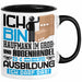 Kaufmann im Groß- und Außenhandel Ausbildung Tasse Geschenk Ich Bin Kaufmann im Groß- und Außenhandel In Der Ausbildung Ich Darf Das Geschenkidee Spruch Schwarz Trendation