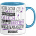 Musikmanagerin Geschenk Becher Tasse Gott Schuf Alle Menschen Gleich Nur Die Besten Durfeten Musikmanagerin Werden Geschenkidee Lustig Blau Trendation