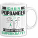 Popsänger Tasse Geschenk für Popsänger Geburtstag Lustiger Spruch Kaffee-Becher Was Ist Deine Superkraft Weiß Trendation