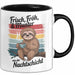 Krankenschwester Pflege Betreuung Tasse Geschenk Lustige Geschenkidee Spruch Frisch Froh & Munter Aus Der Nachtschicht Trendation