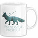 Fuchs Tierliebhaber Tasse Geschenk Lustige Geschenkidee Spruch Bewahren & Schützen Weiß Trendation