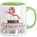 Geschenk für Feuerwehrfrau Tasse Lustige Geschenkidee Geburtstag Ich Bin Feuerwehrfrau Ich Darf Das Grün Trendation