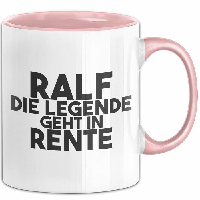 Ralf Tasse Ralf – Die Legende Geht In Rente Geschenk