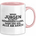 Juergen Tasse Wenn Juergen Nicht Repariert, Sind Wir Am Arsch Geschenk Rosa Trendation